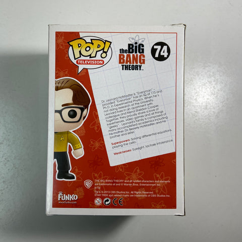 The Big Bang Theory - Leonard Hofstadter Funko Pop 74