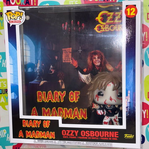 Diary of a Madman - Ozzy Osborne Funko Pop ALBUM Rocks 12 Vinyl Figure