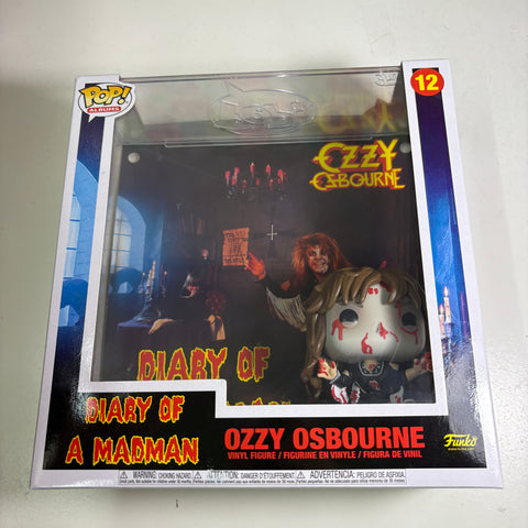 Diary of a Madman - Ozzy Osborne Funko Pop ALBUM Rocks 12 Vinyl Figure