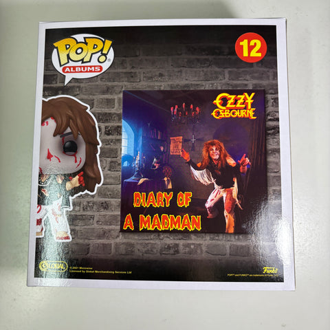 Diary of a Madman - Ozzy Osborne Funko Pop ALBUM Rocks 12 Vinyl Figure