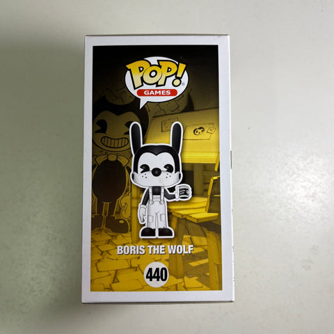 BOX FLAWS VIEW PHOTOS Boris the Wolf - Bendy and The Ink Machine Funko Pop 440 Vinyl Figure (11.4 Cm L × 8.9 Cm W × 15.9 Cm H)