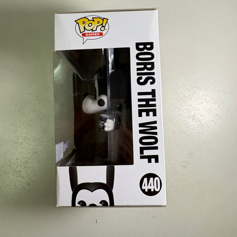 BOX FLAWS VIEW PHOTOS Boris the Wolf - Bendy and The Ink Machine Funko Pop 440 Vinyl Figure (11.4 Cm L × 8.9 Cm W × 15.9 Cm H)