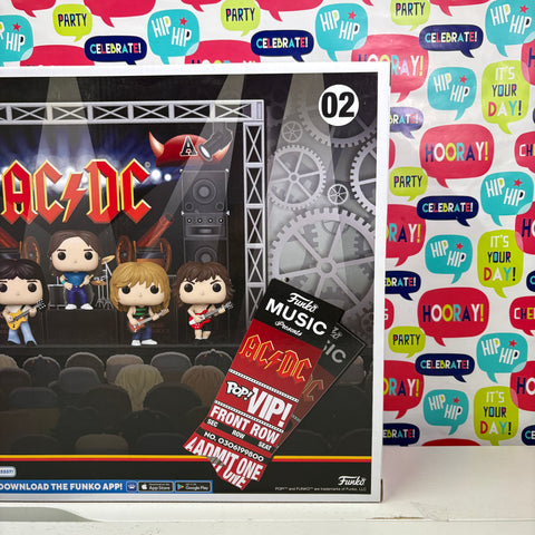 BOX DAMAGE VIEW PHOTOS ACDC in Concert - Funko Pop Rocks Walmart Exclusive 02