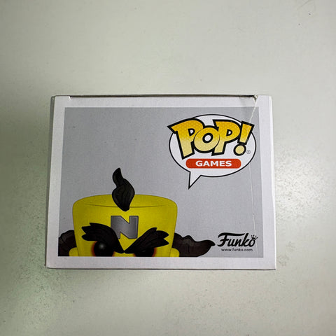 BOX DAMAGE VIEW PHOTOS Dr. Neo Cortex - Crash Bandicoot Funko Pop 276 Vinyl Figure (11.4 Cm L × 8.9 Cm W × 15.9 Cm H)