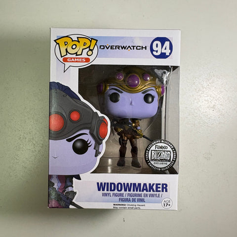 BOX FLAWS VIEW PHOTOS Widowmaker - Overwatch Funko Pop 94 Vinyl Figure (11.4 Cm L × 8.9 Cm W × 15.9 Cm H)