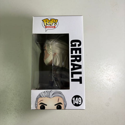 Geralt - The Witcher Funko Pop 149 Vinyl Figure (11.4 Cm L × 8.9 Cm W × 15.9 Cm H)