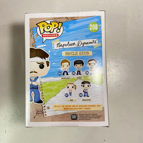 Napoleon Dynamite - Uncle Rico Funko Pop 208