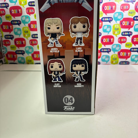 BOX FLAWS VIEW PHOTOS Masters of the Puppets Tour 1986 - Metallica Funko Pop Rocks Exclusive 04