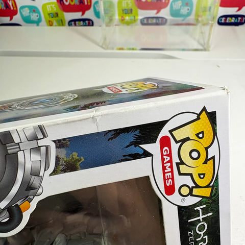 BOX FLAWS VIEW PHOTOS Watcher GLOW - Horizon Zero Dawn Funko Pop 260 Vinyl Figure (11.4 Cm L × 8.9 Cm W × 15.9 Cm H)