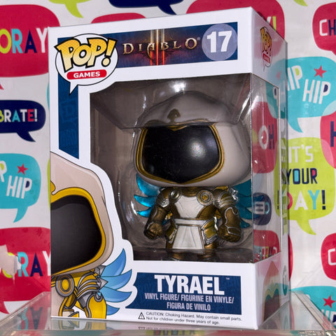 BOX FLAWS VIEW PHOTOS Tyrael - Diablo Funko Pop 17 Vinyl Figure (11.4 Cm L × 8.9 Cm W × 15.9 Cm H)