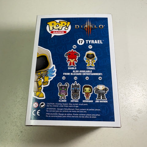 BOX FLAWS VIEW PHOTOS Tyrael - Diablo Funko Pop 17 Vinyl Figure (11.4 Cm L × 8.9 Cm W × 15.9 Cm H)