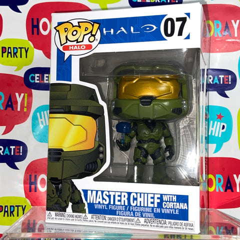 Halo - Master Chief with Cortana Funko Pop 07