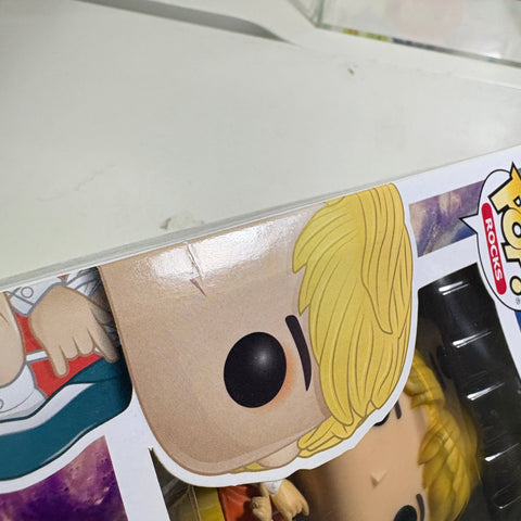 BOX FLAWS VIEW PHOTOS BTS - RM Funko Pop Rocks 106 Vinyl Figure Collectible