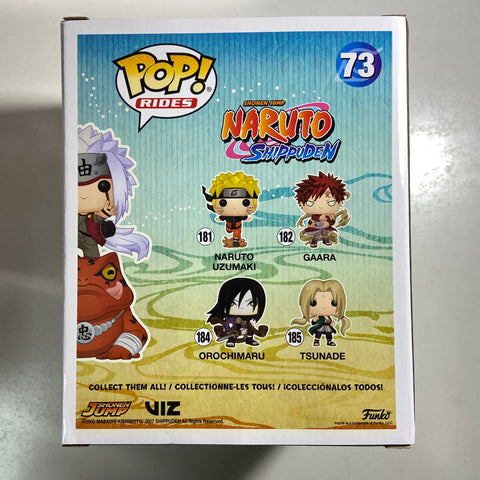 Naruto - Jiraiya on Toad Funko Pop 73 Exclusive