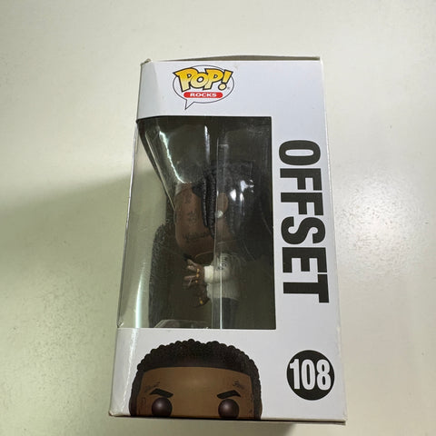 SEVERE BOX DAMAGE VIEW PHOTOS Offset - Migos Funko Pop 108 Vinyl Figure (11.4 Cm L × 8.9 Cm W × 15.9 Cm H)