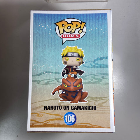 Naruto - Naruto on Gamakichi Funko Pop 106 Exclusive