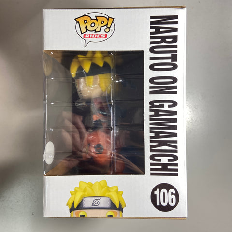 Naruto - Naruto on Gamakichi Funko Pop 106 Exclusive
