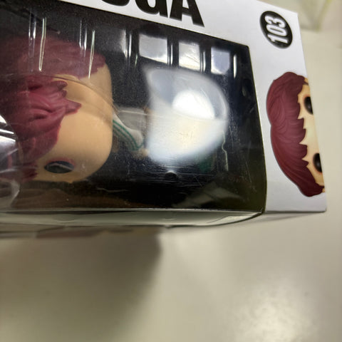 BOX FLAWS VIEW PHOTOS BTS - Suga Funko Pop Rocks 103 Vinyl Figure Collectible