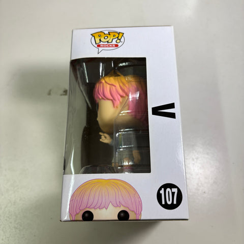 BOX FLAWS VIEW PHOTOS BTS - V Funko Pop Rocks 107 Vinyl Figure Collectible