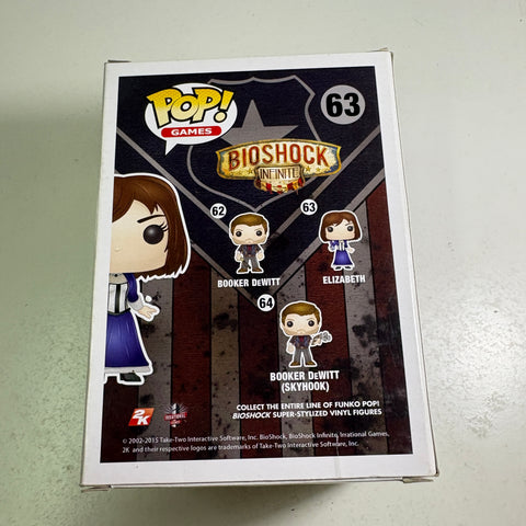 CRACKED WINDOW VIEW PHOTOS Elizabeth -Bioshock Funko Pop 63 Vinyl Figure (11.4 Cm L × 8.9 Cm W × 15.9 Cm H)