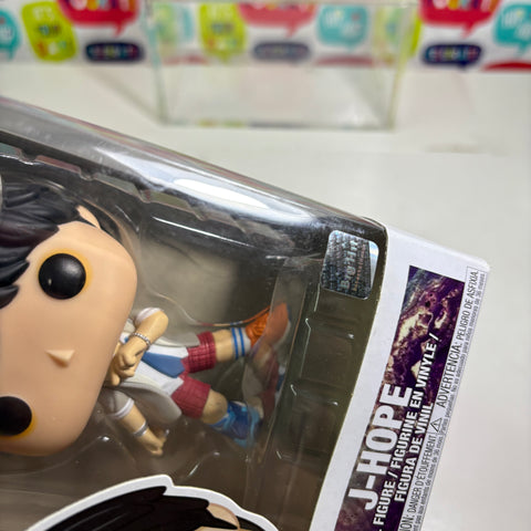 BOX FLAWS VIEW PHOTOS BTS - J-Hope Funko Pop Rocks 102 Vinyl Figure Collectible