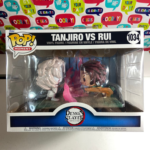 Demon Slayer - Tanjiro vs Rui Funko Pop Moment 1034