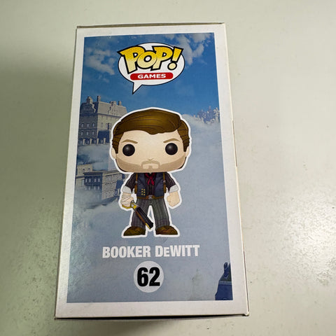 BOX FLAWS VIEW PHOTOS Booker Dewitt - Bioshock Funko Pop 62 Vinyl Figure (11.4 Cm L × 8.9 Cm W × 15.9 Cm H)