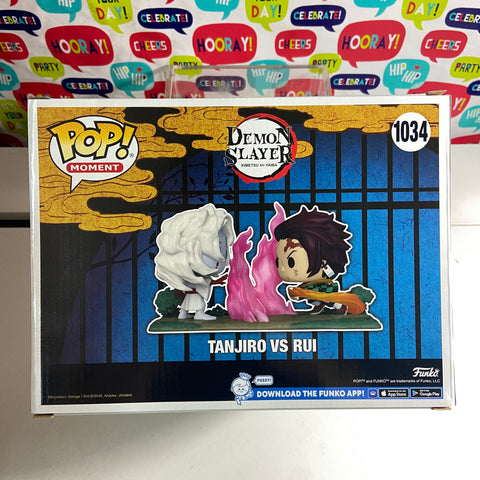 Demon Slayer - Tanjiro vs Rui Funko Pop Moment 1034