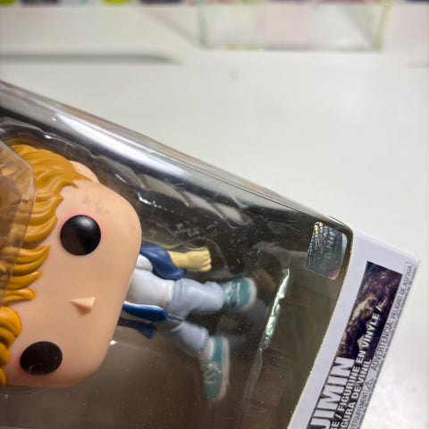 BOX FLAWS VIEW PHOTOS BTS - Jimin Funko Pop Rocks 101 Vinyl Figure Collectible