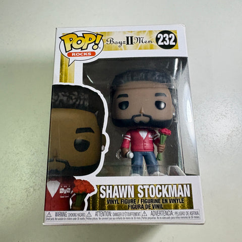 Shawn Stockman - Boyz 2 Men Funko Pop 232 Vinyl Figure (11.4 Cm L × 8.9 Cm W × 15.9 Cm H)
