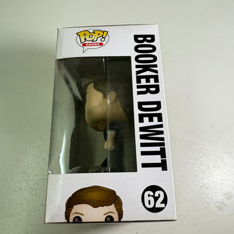BOX FLAWS VIEW PHOTOS Booker Dewitt - Bioshock Funko Pop 62 Vinyl Figure (11.4 Cm L × 8.9 Cm W × 15.9 Cm H)