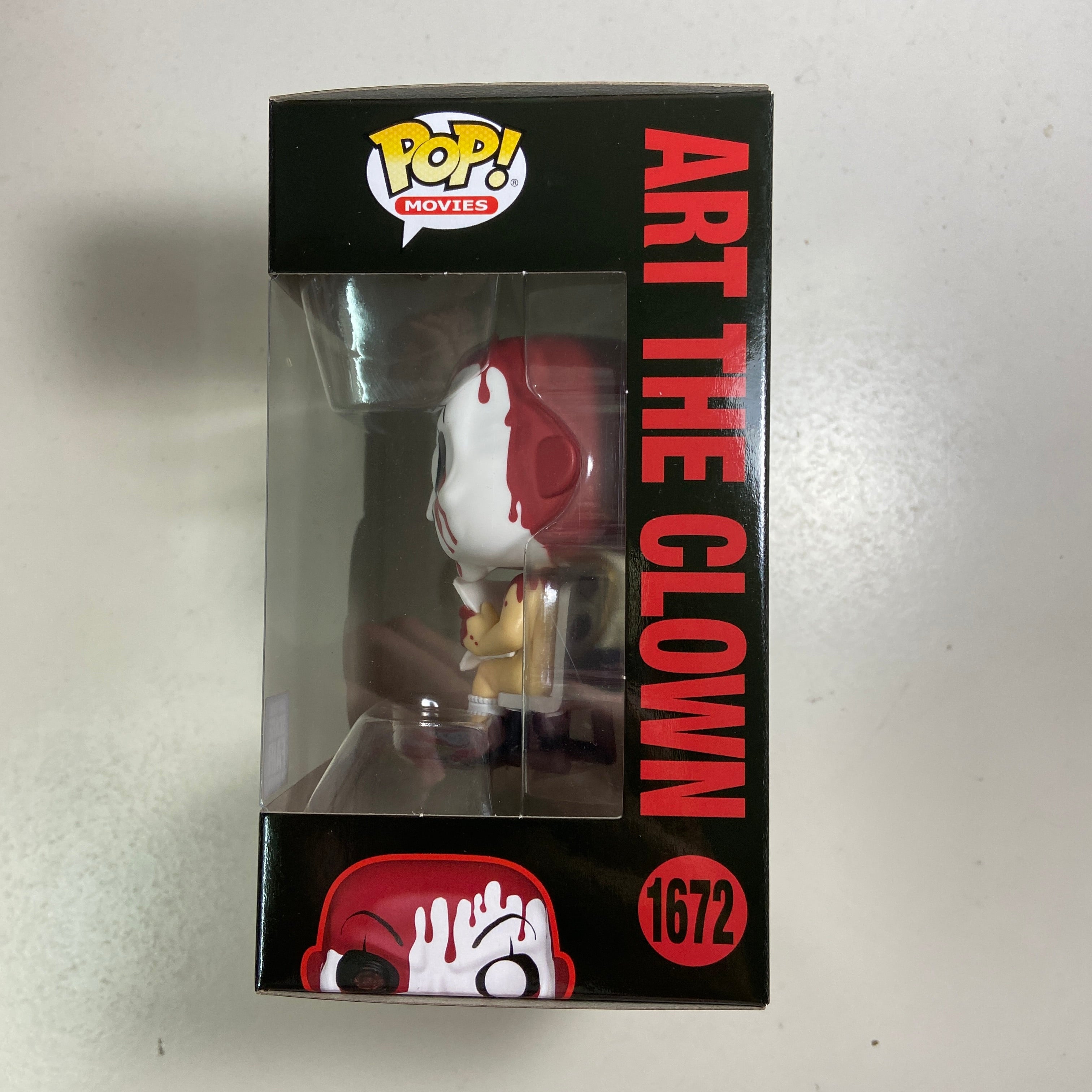 The Terrifier - Art The Clown Funko Pop 1672 Hot Topic Scare Fair Excl ...