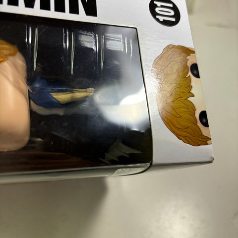 BOX FLAWS VIEW PHOTOS BTS - Jimin Funko Pop Rocks 101 Vinyl Figure Collectible
