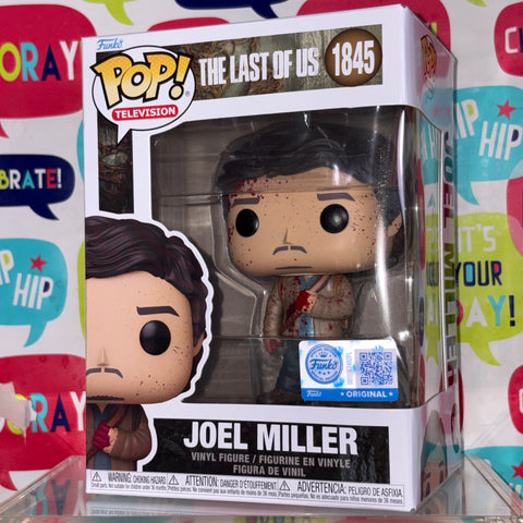 Joel Miller Bloody - The Last of Us Funko Pop Exclusive Vinyl Figure (11.4 Cm L × 8.9 Cm W × 15.9 Cm H)