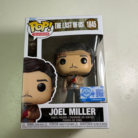 Joel Miller Bloody - The Last of Us Funko Pop Exclusive Vinyl Figure (11.4 Cm L × 8.9 Cm W × 15.9 Cm H)