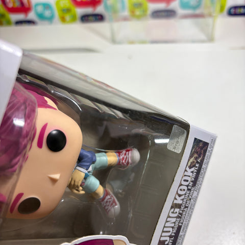 BOX FLAWS VIEW PHOTOS BTS - Jung Kook Funko Pop Rocks 105 Vinyl Figure Collectible