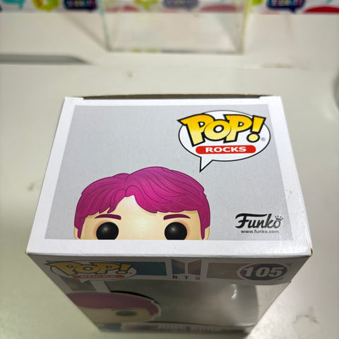 BOX FLAWS VIEW PHOTOS BTS - Jung Kook Funko Pop Rocks 105 Vinyl Figure Collectible