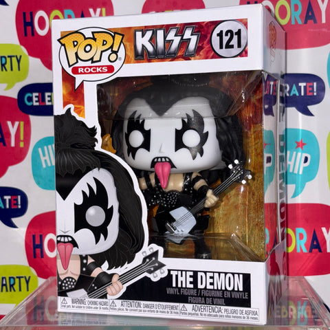 The Demon - Kiss Funko Pop Rocks 121