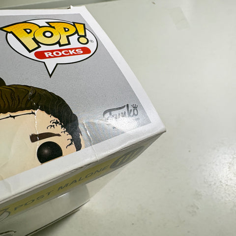 BOX FLAWS VIEW PHOTOS Post Malone - Funko Pop 111 Vinyl Figure (11.4 Cm L × 8.9 Cm W × 15.9 Cm H)