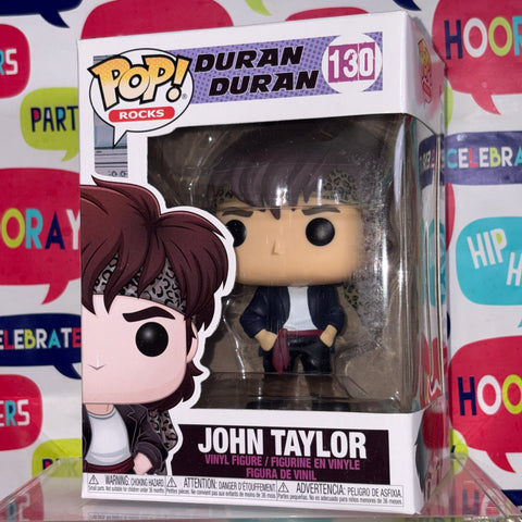 BOX FLAWS VIEW PHOTOS John Taylor - Duran Duran Funko Pop 130 Vinyl Figure (11.4 Cm L × 8.9 Cm W × 15.9 Cm H)