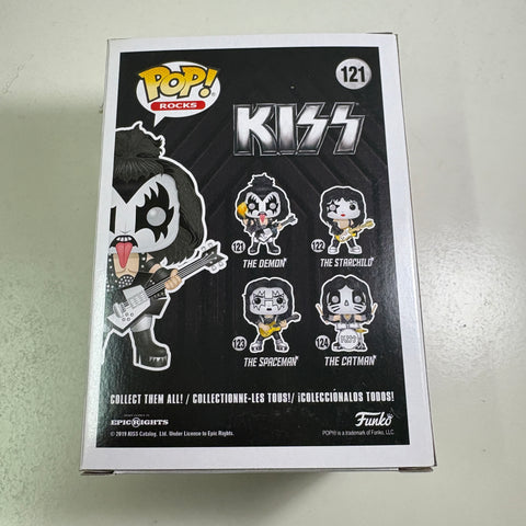 The Demon - Kiss Funko Pop Rocks 121