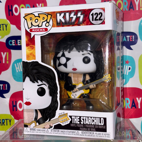 BOX FLAWS VIEW PHOTOS The Starchild - Kiss Funko Pop Rocks 121