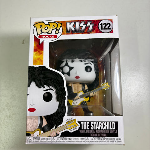 BOX FLAWS VIEW PHOTOS The Starchild - Kiss Funko Pop Rocks 121
