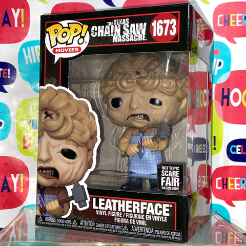 The Texas Chainsaw Massacre - Leatherface Funko Pop 1673 Hot Topic Scare Fair Exclusive