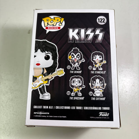 BOX FLAWS VIEW PHOTOS The Starchild - Kiss Funko Pop Rocks 121