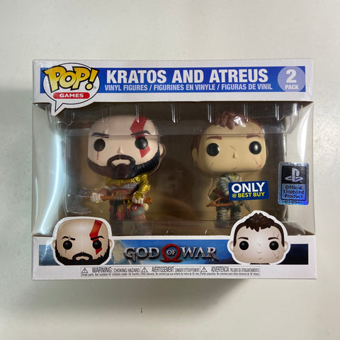 God of War - Kratos & Atreus 2 Pack Funko Pop Best Buy Exclusive