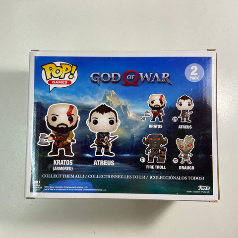 God of War - Kratos & Atreus 2 Pack Funko Pop Best Buy Exclusive