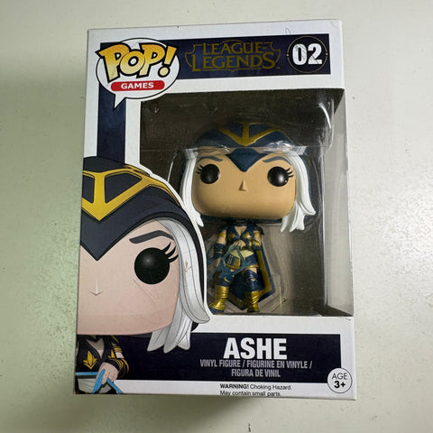 BOX FLAWS VIEW PHOTOS Ashe - League of Legends Funko Pop 02  (11.4 Cm L × 8.9 Cm W × 15.9 Cm H)