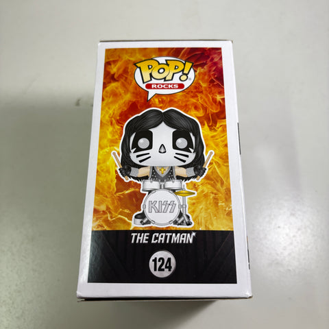 BOX FLAWS VIEW PHOTOS The Catman - Kiss Funko Pop Rocks 124
