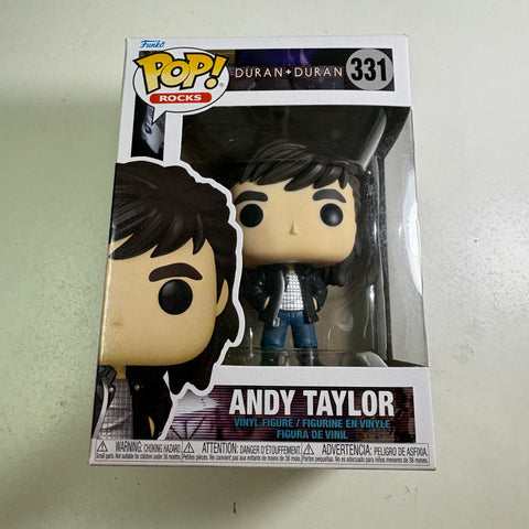 Andy Taylor - Duran Duran Funko Pop 331 Vinyl Figure (11.4 Cm L × 8.9 Cm W × 15.9 Cm H)
